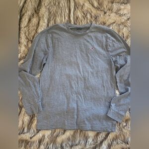 Hollister Gray Long Sleeve Tee